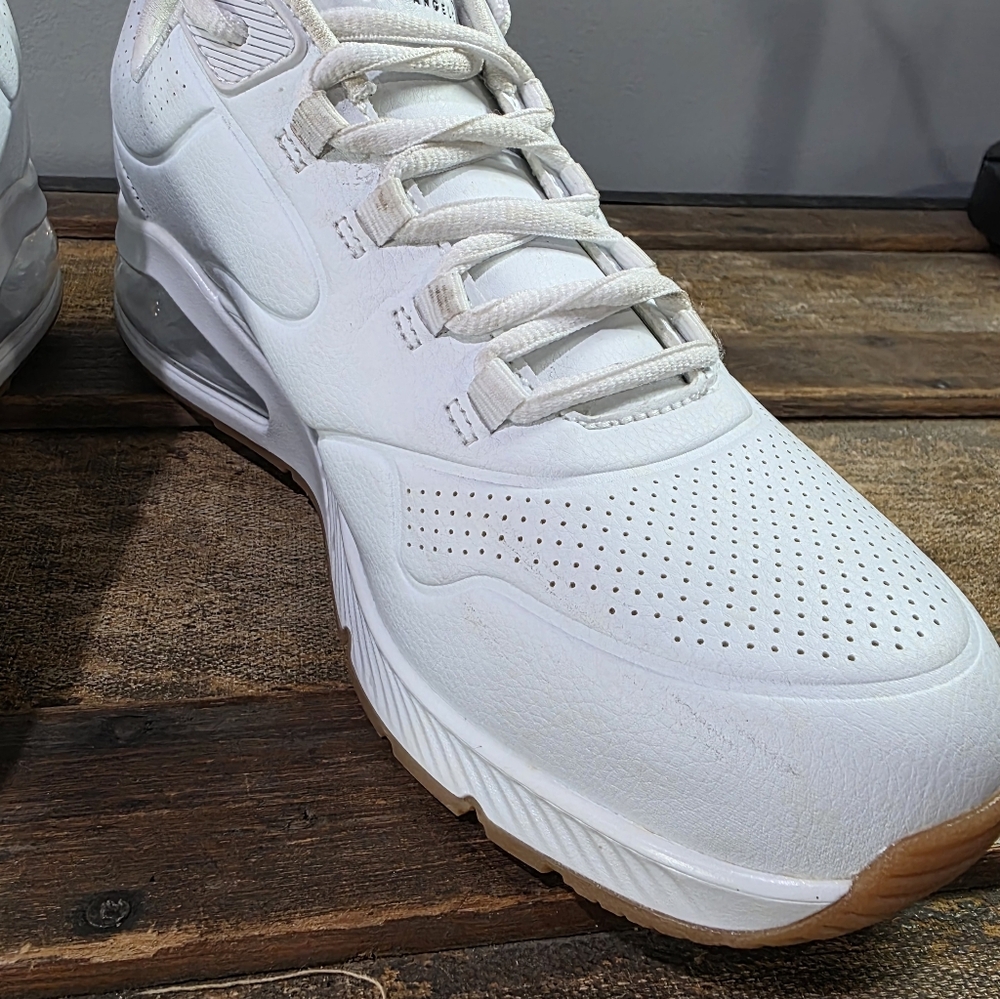 Skechers Street Uno 2-Air Around You Memory Foam Platform Wedge Sneakers. 9.5 - Picture 11 of 11